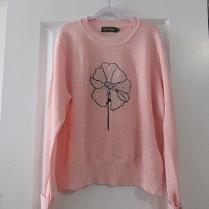 Pink Sweater, Size Large, Worn Once